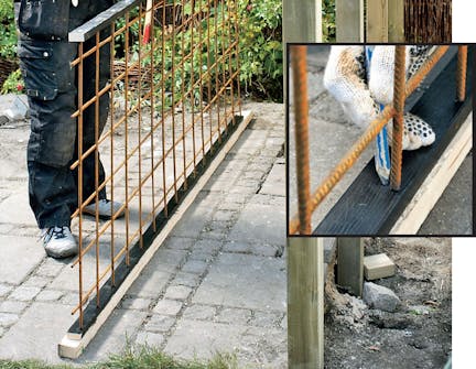 Bygga vedskjul mot vägg Bygga vedskjul mot vägg